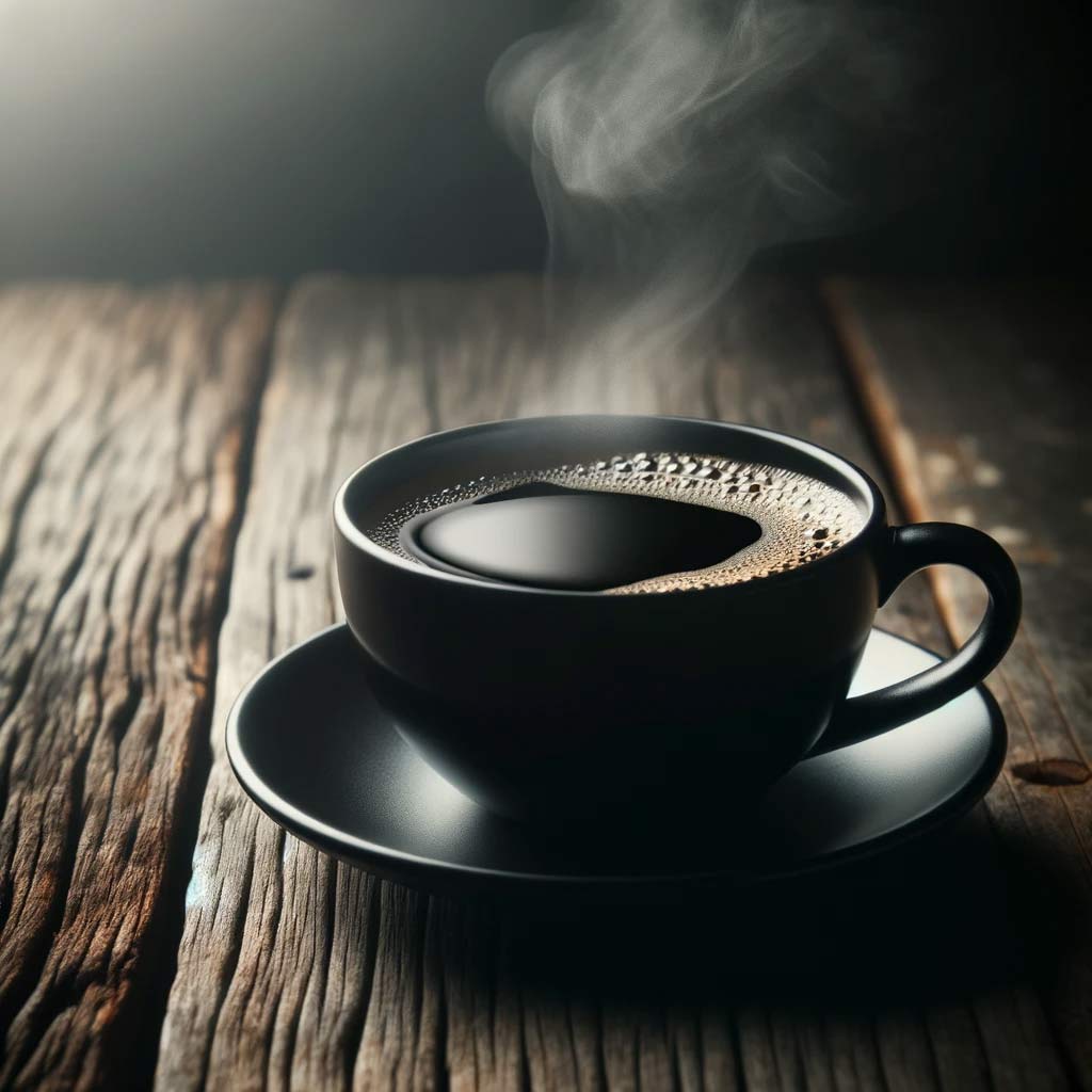 black-coffee-cup-sitting-on-a-rustic-wooden-table-with-steam-rising-from-it