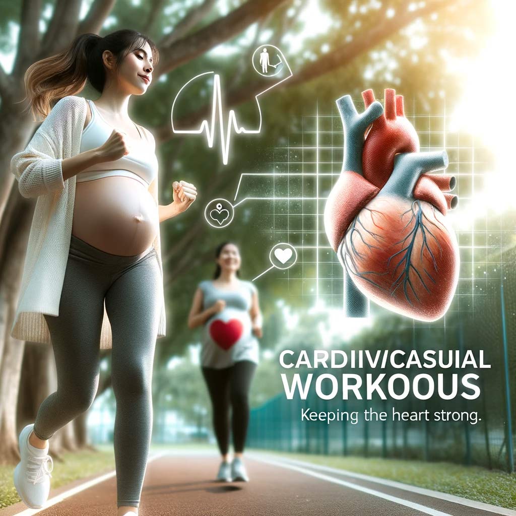 pregnant-woman-engaged-in-a-cardiovascular-workout,-perhaps-jogging